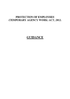 Guide to Protection of Employees (Temporary Agency Work) Act front page preview
                  