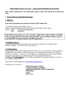 Employment Agency - Licence Renewal Form front page preview
                  