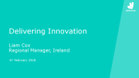 WRC Seminar - Delivering Information - Mr Liam Cox front page preview
                  