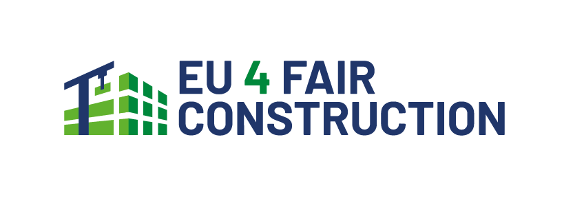 Logo that says EU 4 Fair Construction