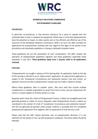 WRC Postponement Guidelines
