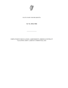 SI 548 of 2016 Contract Cleaning