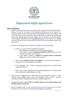 Labour Court Appeals Form (Manual PDF Version)